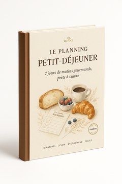 Le Planning Petit-Déjeuner 7 Jours